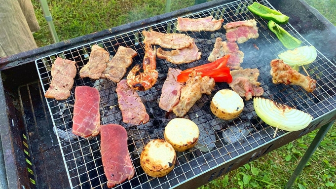  【１泊２食】標高１３００ｍの解放感抜群の大自然の中で”天空のバーべキュー”プラン